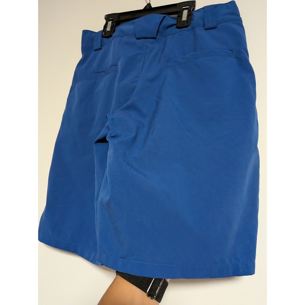 Under Armour Kids Blue Golf Shorts Adjustable Waist Youth Medium YMD JM M Loose - Picture 11 of 13